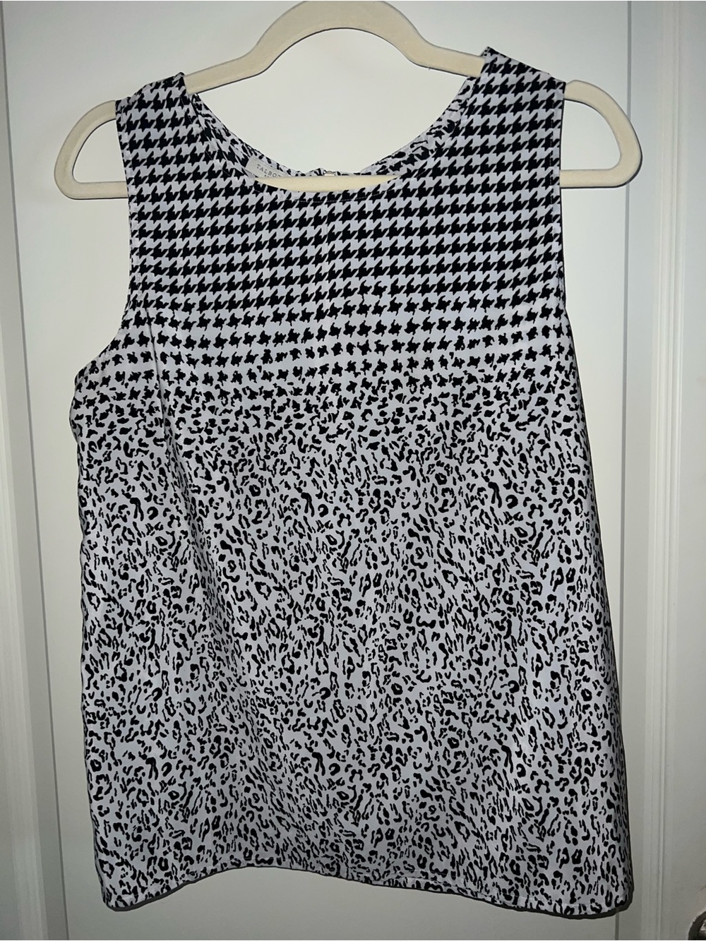 Talbots sleeveless blouse